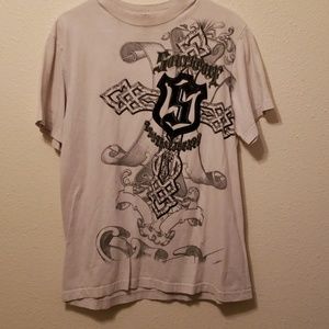 South Pole white t-shirt mens L